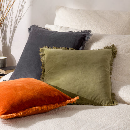 JAYE 45X45 CUSHION CASE RUST
