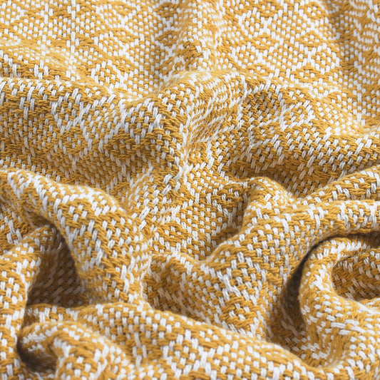 JEWELS 130X180 THROW OCHRE