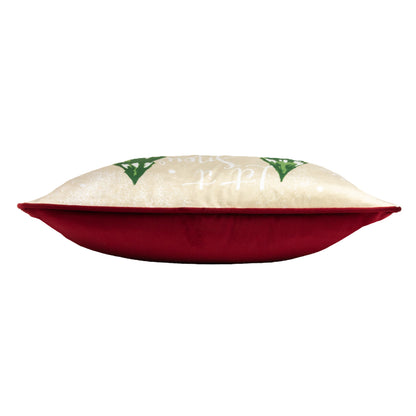 JOLLY SANTA LET IT SNOW 43X43 CUSHION CASE MULTI