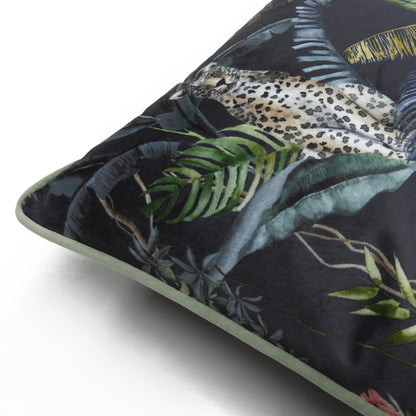 JUNGLE LEOP PIPED 43X43 C/C PETROL