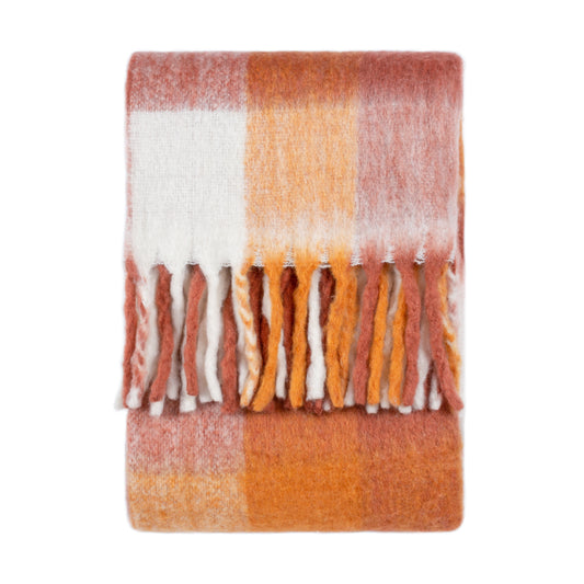 JUNO 130X180 THROW CINAMMON