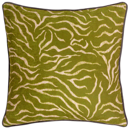 JURONG TIGER CHENILLE 50X50 CUSHION CASE MOSS