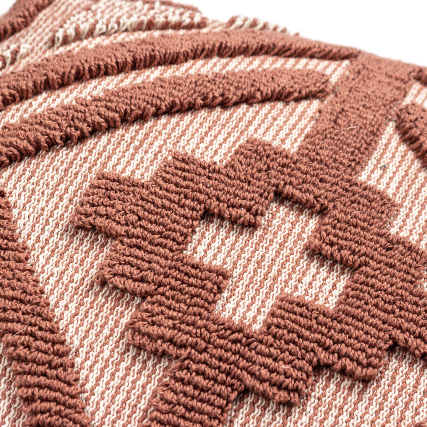 KALAI 45X45 CUSHION CASE BRICK