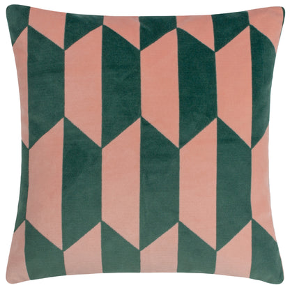 KALHO 45X45 CUSHION CASE PINK/GREEN