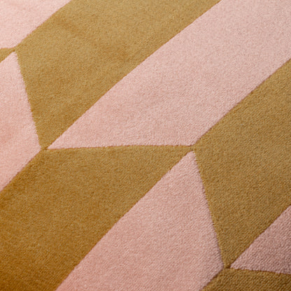 KALHO 45X45 CUSHION CASE PINK/OCHRE