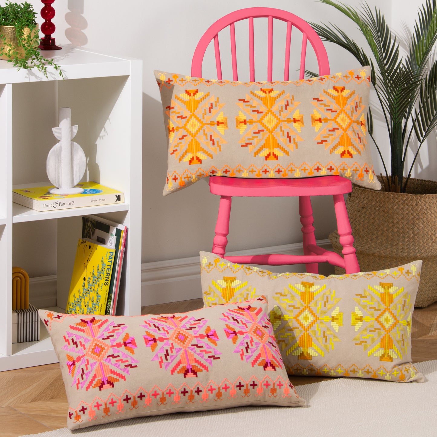 KALINA 35X60 CUSHION CASE ORANGE