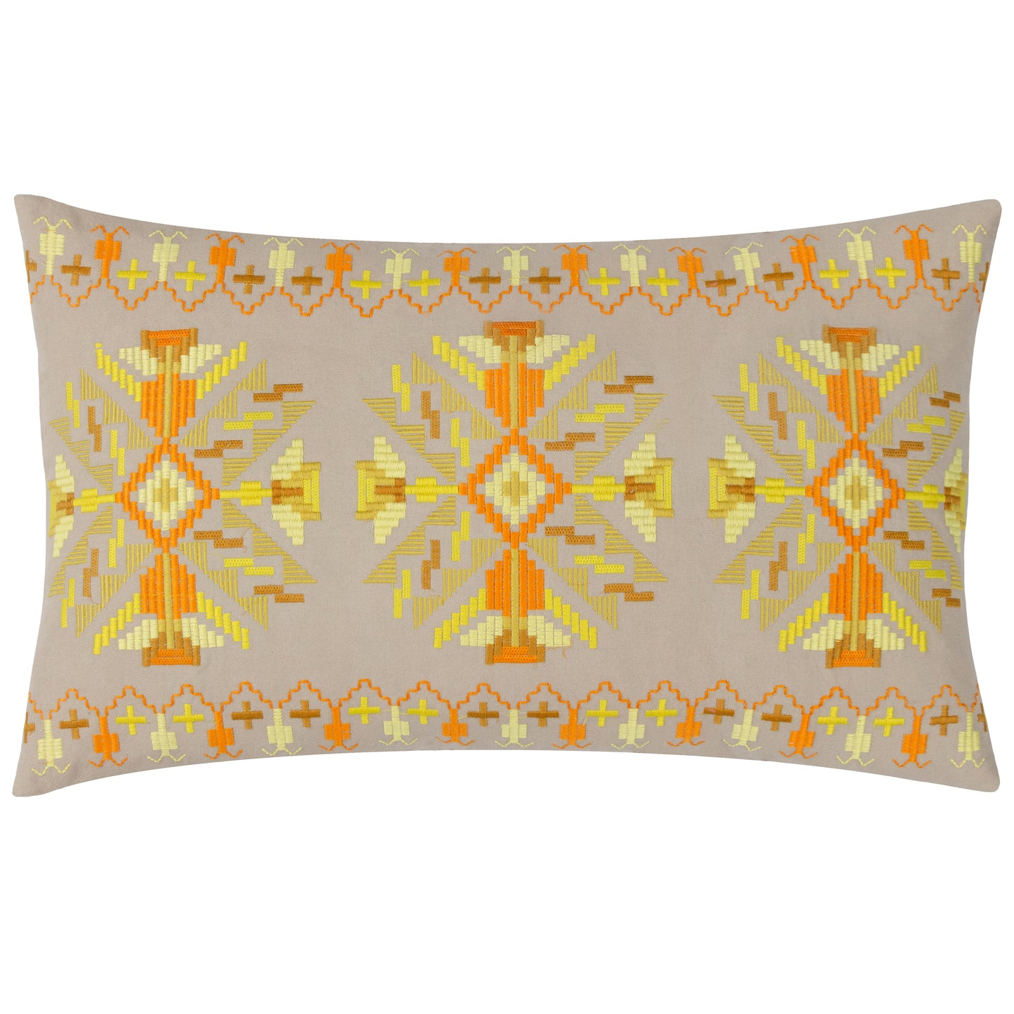 KALINA 35X60 CUSHION CASE YELLOW
