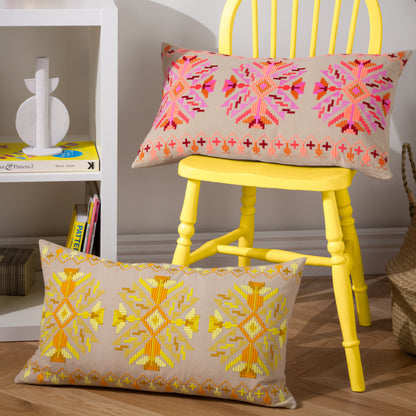 KALINA 35X60 CUSHION CASE YELLOW