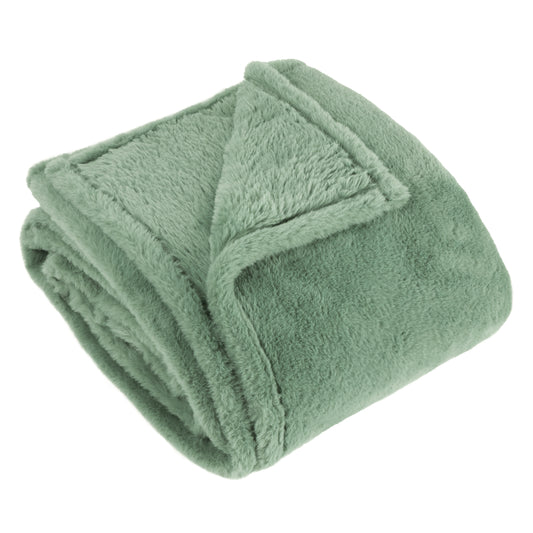 KALLU 130X180 THROW FROST GREEN