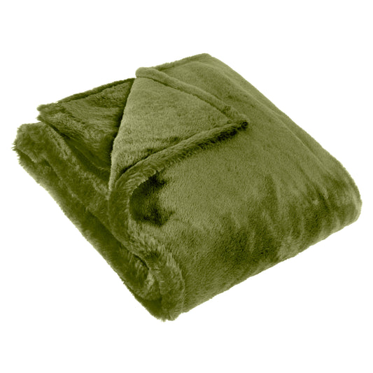 KALLU 150X200 THROW OLIVE