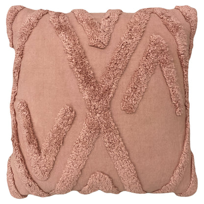 KAMJO 50X50 CUSHION CASE BLUSH