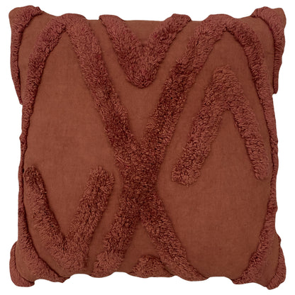 KAMJO 50X50 CUSHION CASE RED