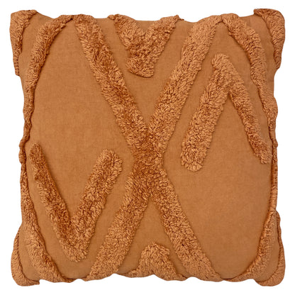 KAMJO 50X50 CUSHION CASE RUST