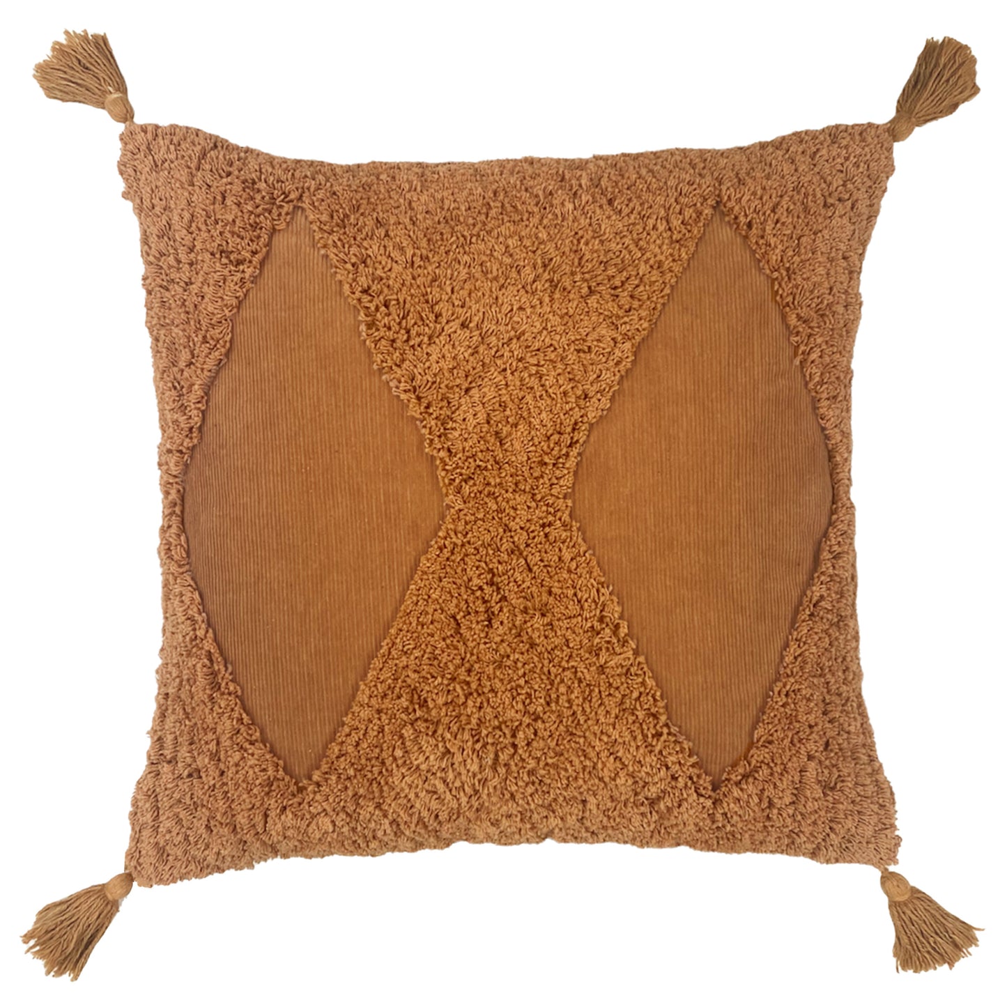 KANTHA 50X50 CUSHION CASE GINGER
