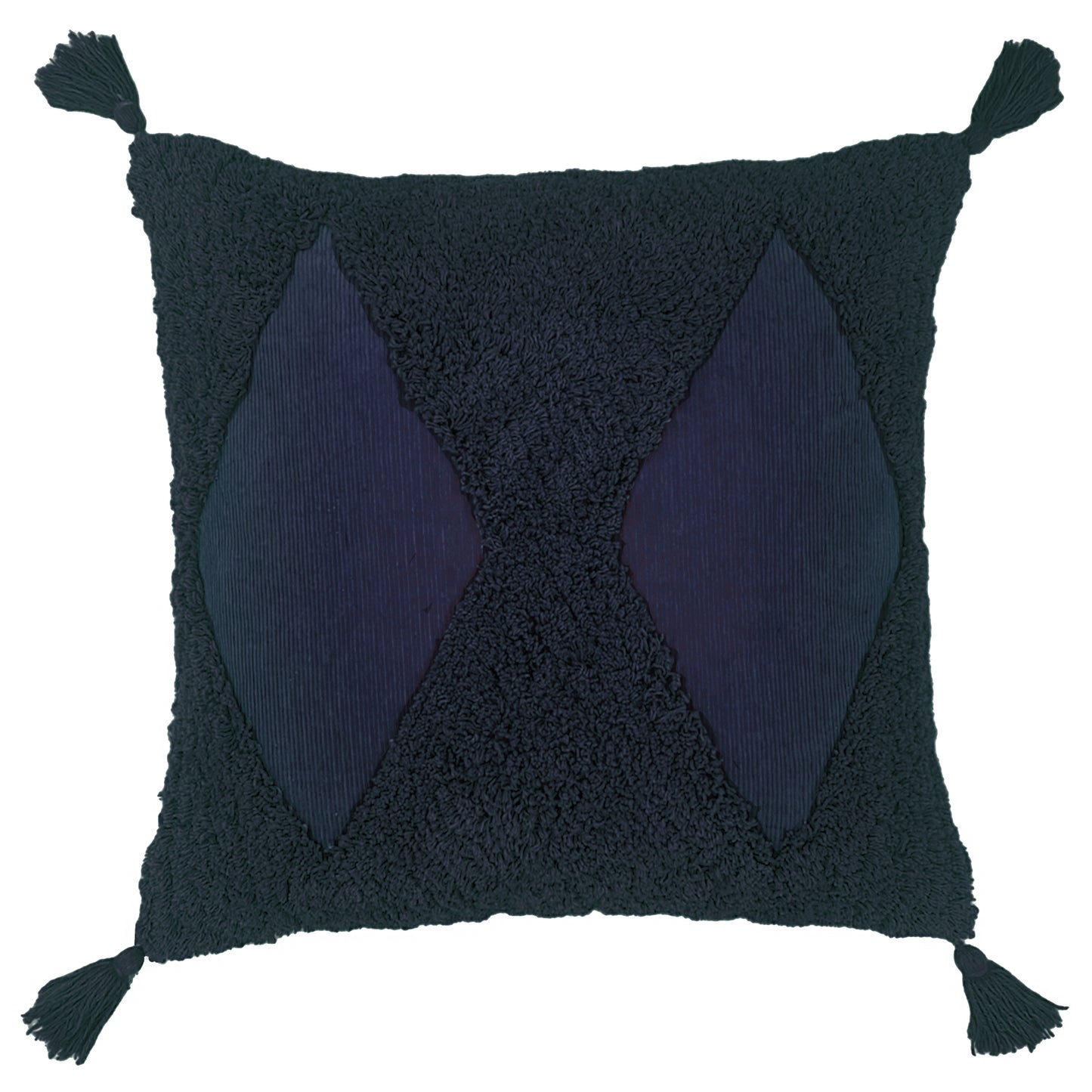 KANTHA 50X50 CUSHION CASE NAVY
