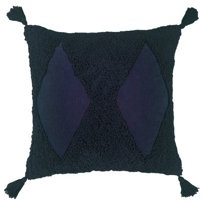KANTHA 50X50 CUSHION CASE NAVY
