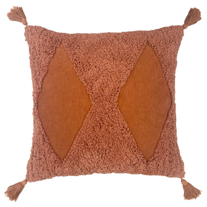 KANTHA 50X50 CUSHION CASE RUST