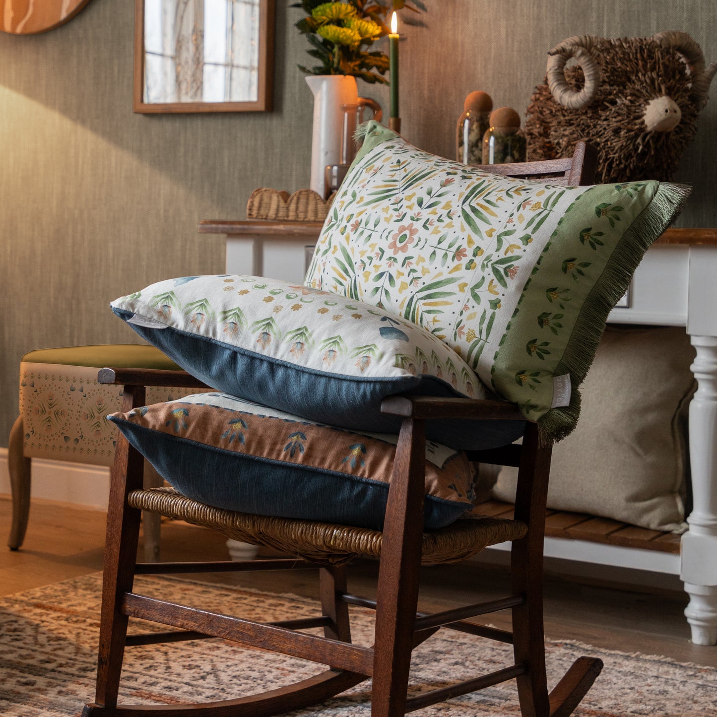 KARI 40X60 CUSHION CASE SAGE