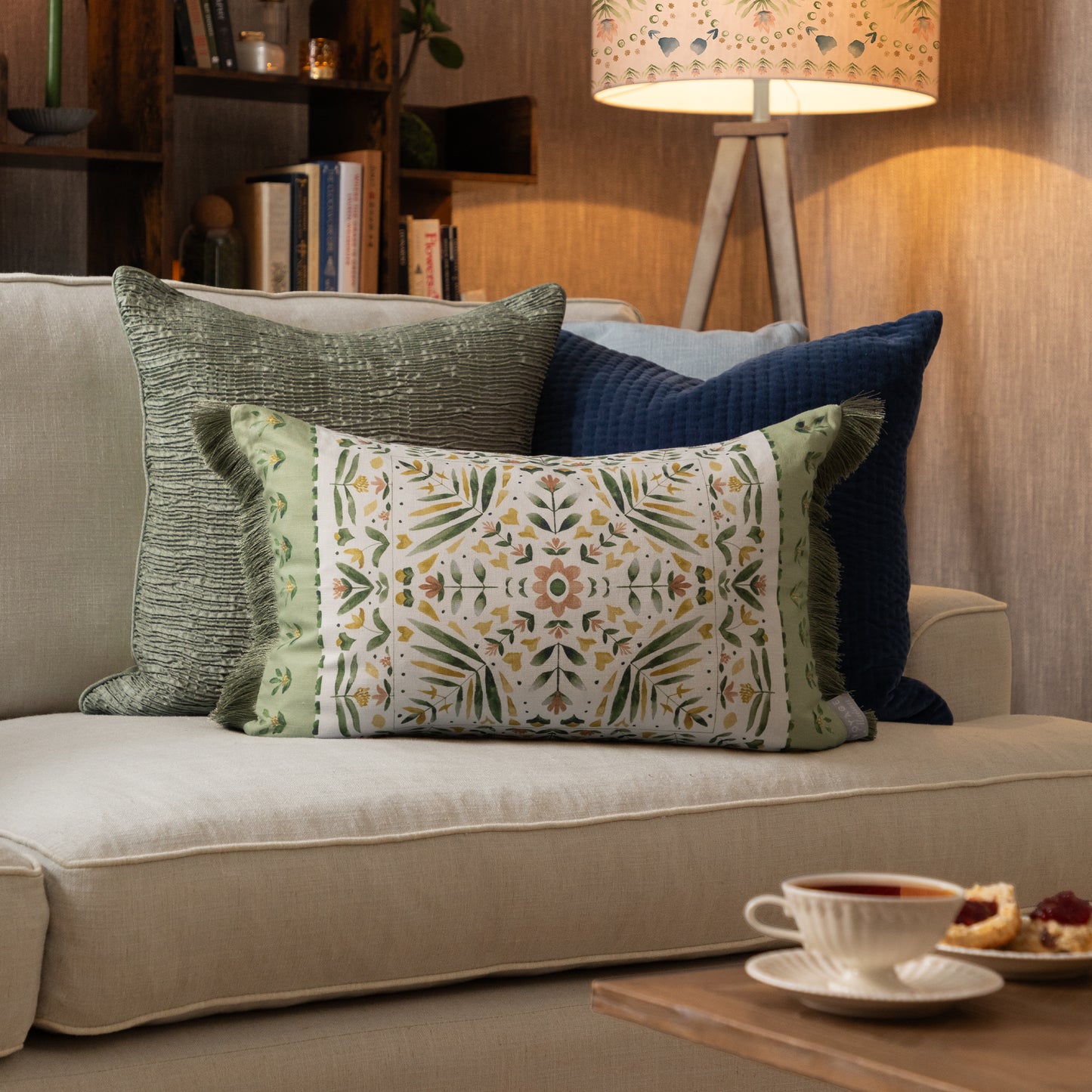 KARI 40X60 CUSHION CASE SAGE
