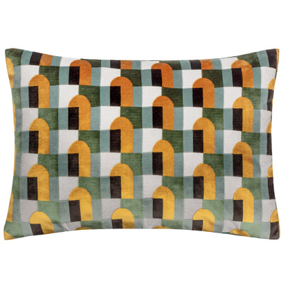 KEELA 35X50 CUSHION CASE GOLD/BLUE