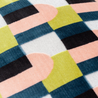 KEELA 35X50 CUSHION CASE PINK/AVO GREEN