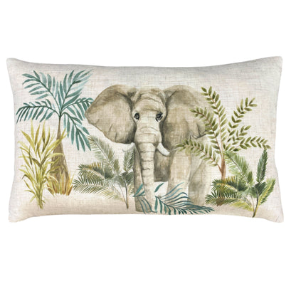 KENYA 30X50 CUSHION CASE ELEPHANT