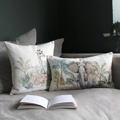 KENYA 43X43 CUSHION CASE GIRAFFE