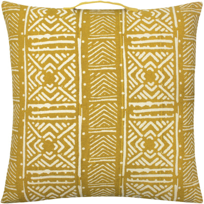 KERICHO 55X55 CUSHION CASE OCHRE