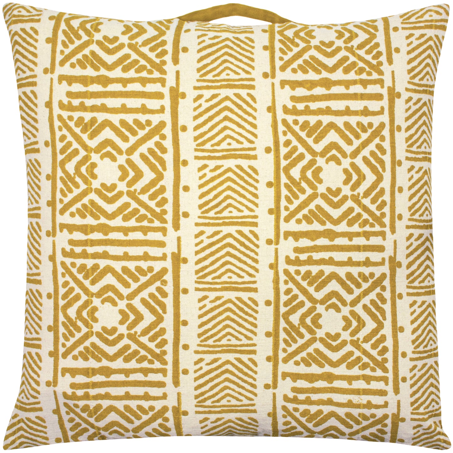 KERICHO 55X55 CUSHION CASE OCHRE