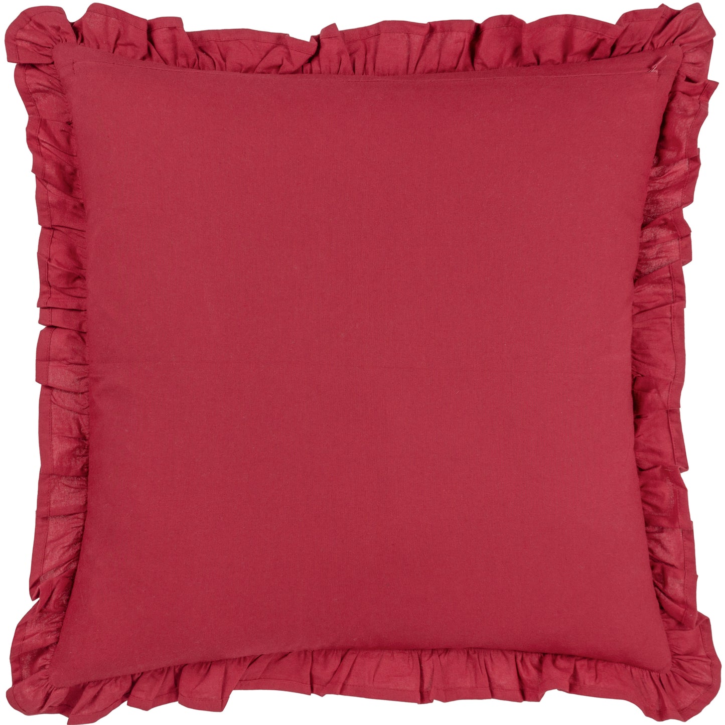 KIRKTON 50X50 CUSHION CASE REDCURRANT