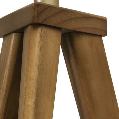 ARATUS TABLE LAMPBASE NUT/ROWAN ANNA 30X40CM LAMPSHADE DUSK