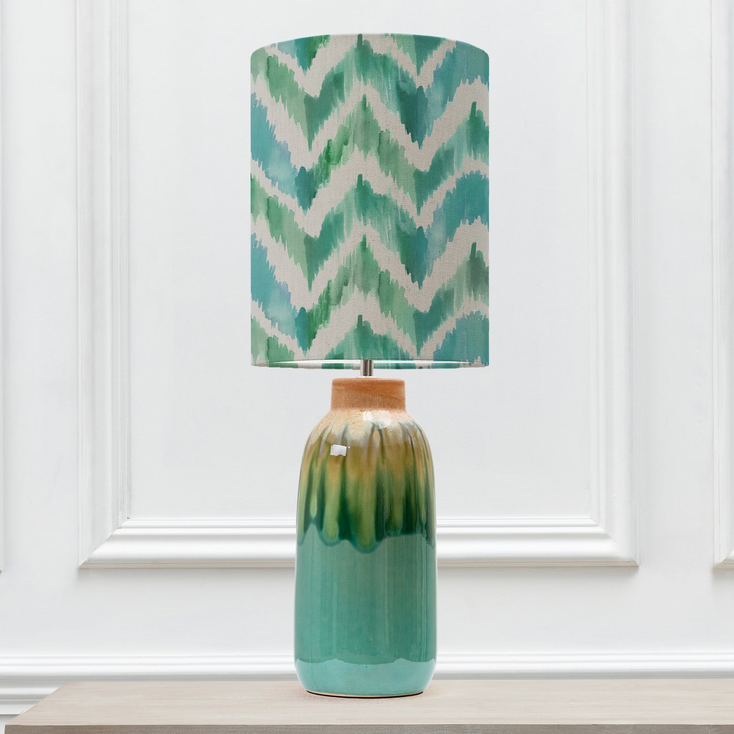 ARAUCA TABLE LAMPBASE QUA/SAVANNAH ANNA 25CM LAMPSHADE ISLA
