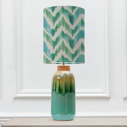 ARAUCA TABLE LAMPBASE QUA/SAVANNAH ANNA 25CM LAMPSHADE ISLA