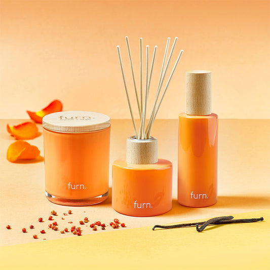FRAGRANCE 3 PCS BUNDLE 1XCANDLE/1XSPRAY/1XDIFFUSER KINDRED