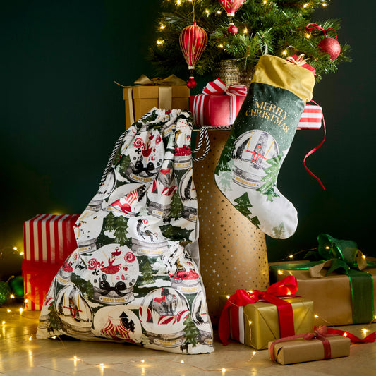 SHOWTIME CHRISTMAS SACK/STOCKING BUNDLE MULTI