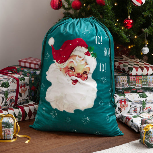 VINTAGE SANTA SACK/STOCKING BUNDLE MULTI