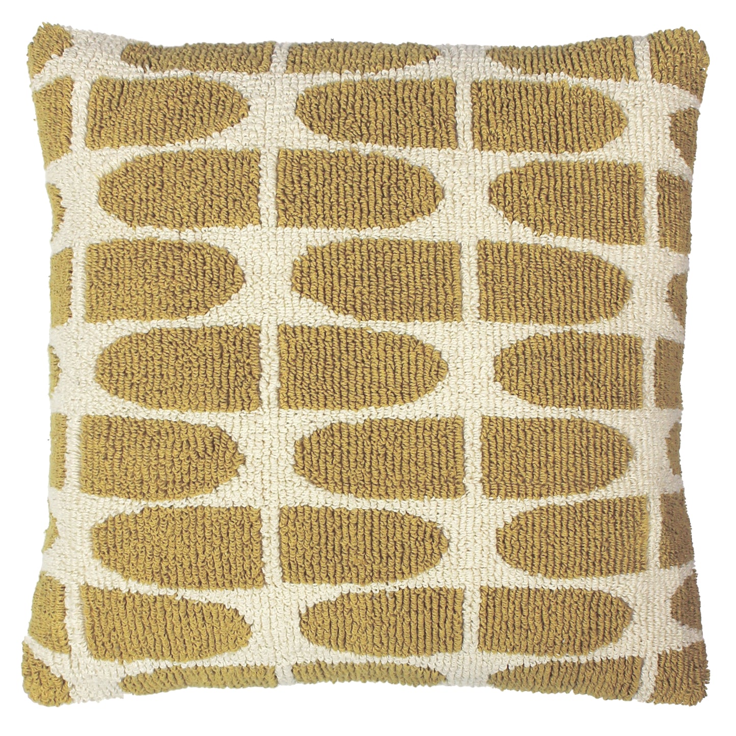 KULA 45X45 CUSHION COVER OCHRE