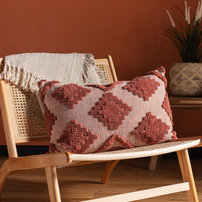 LAMAR 40X60 CUSHION COVER BRICK
