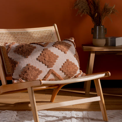 LAMAR 40X60 CUSHION COVER CINNAMON
