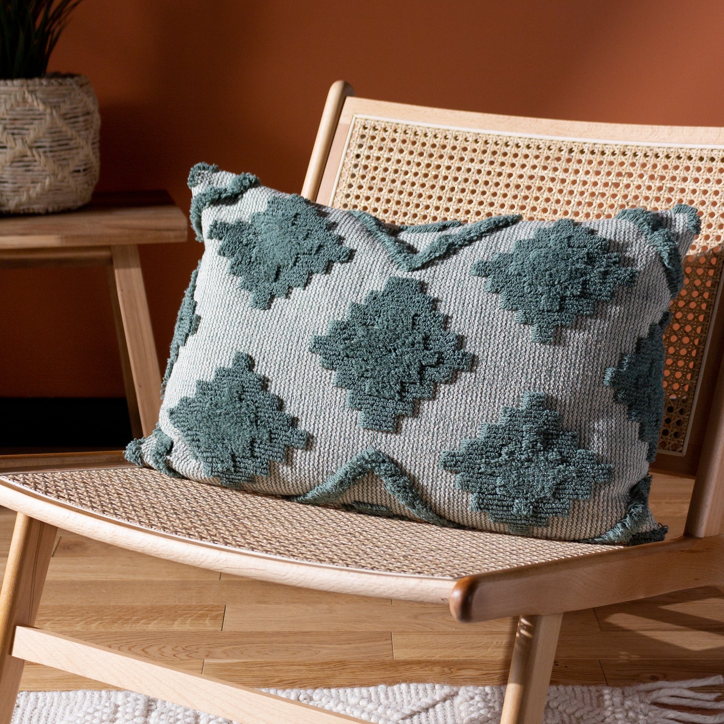 LAMAR 40X60 CUSHION COVER EUCALYPTUS