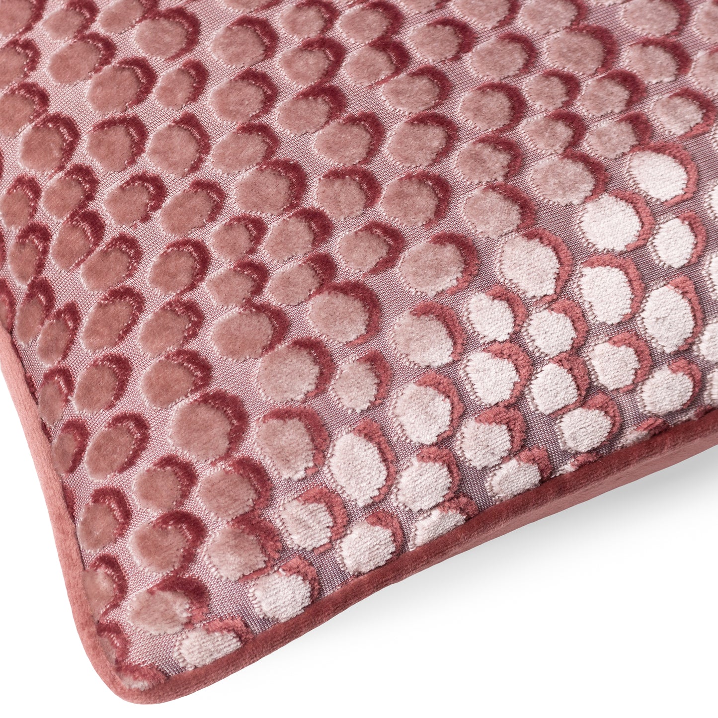 LANZO 45X45 CUSHION CASE PLASTER PINK