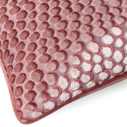 LANZO 45X45 CUSHION CASE PLASTER PINK