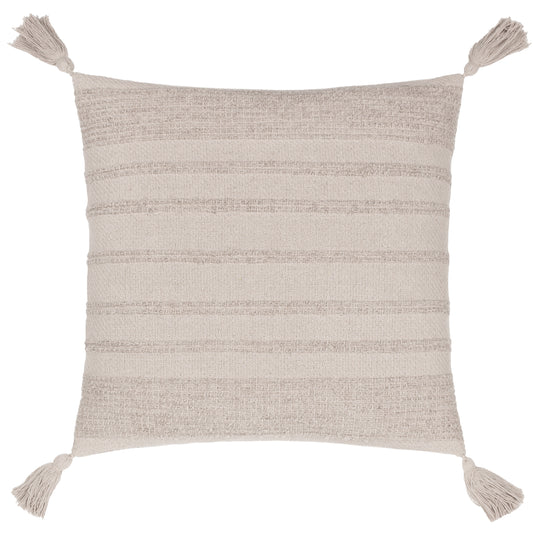 LARCH 45X45 CUSHION CASE STONE