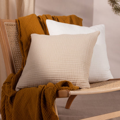 LARK 45X45 CUSHION CASE NATURAL