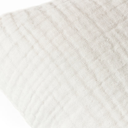 LARK 45X45 CUSHION CASE WHITE