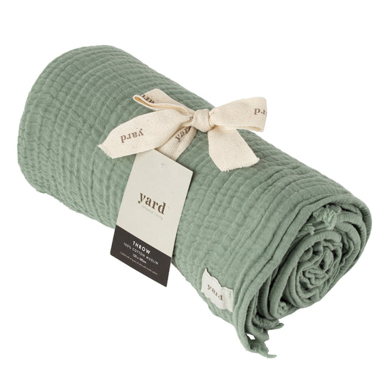 LARK 130X180 THROW EUCALYPTUS