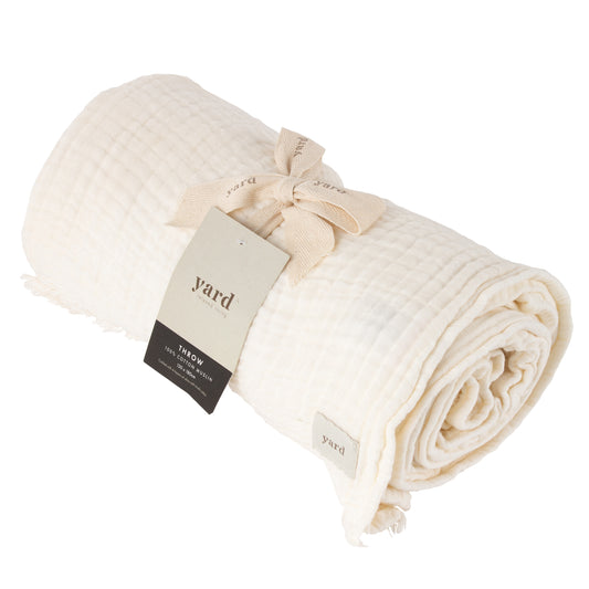 LARK 130X180 THROW WHITE