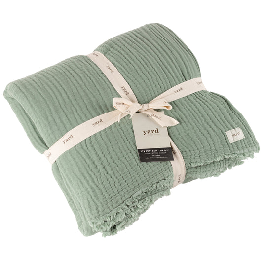 LARK 240X260 THROW EUCALYPTUS