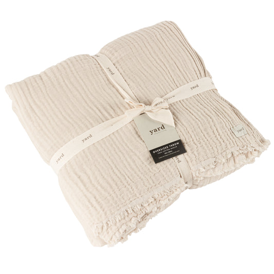 LARK 240X260 THROW NATURAL
