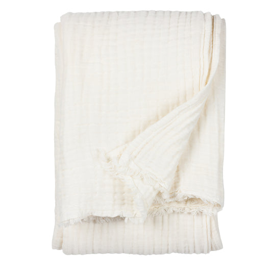 LARK 240X260 THROW WHITE